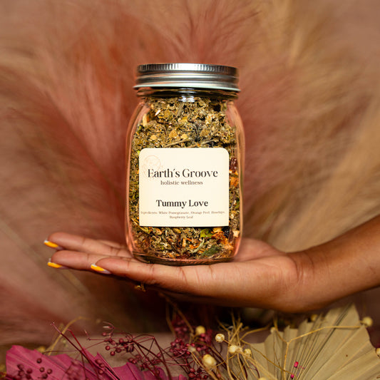 Tummy Love | Herbal Tea Blend with Raspberry Leaf & Orange Peel