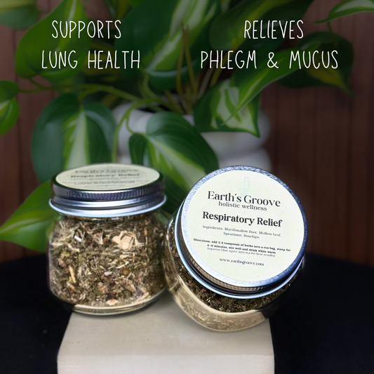 Respiratory Relief | Herbal Tea Blend with Spearmint & Marshmallow Root