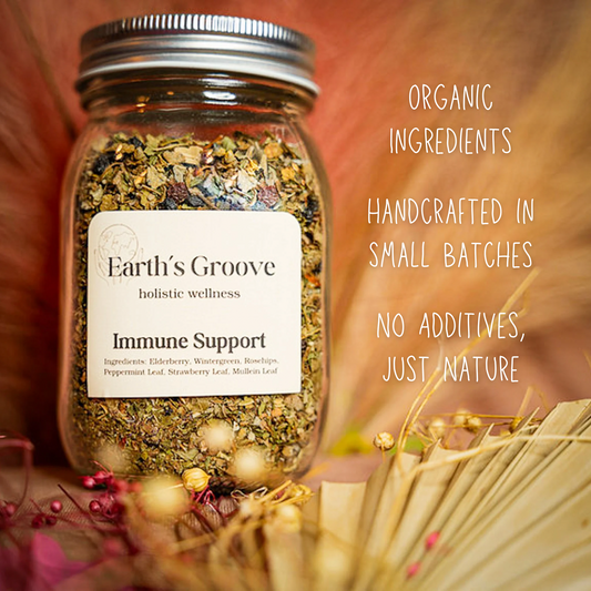 Immune Support | Herbal Tea Blend with Elderberry & Mint