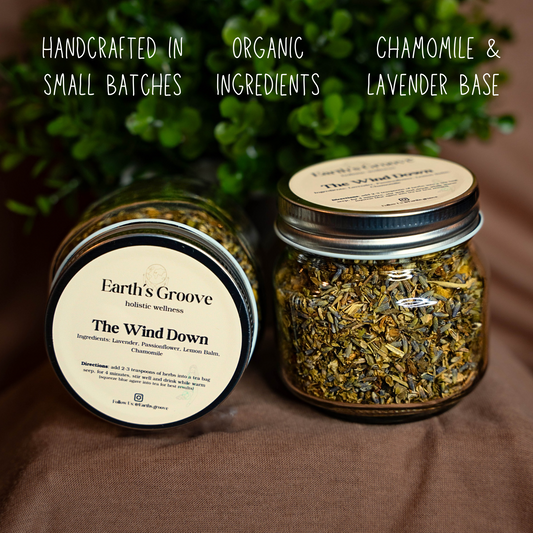 The Wind Down| Herbal Tea Blend with Chamomile & Lavender