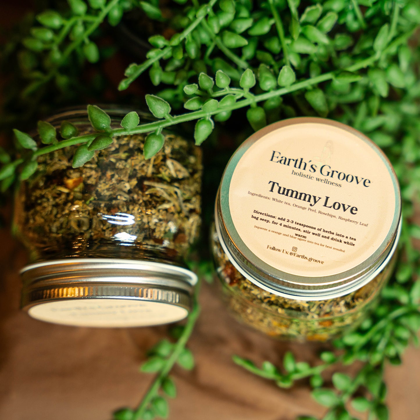 Tummy Love | Herbal Tea Blend with Raspberry Leaf & Orange Peel