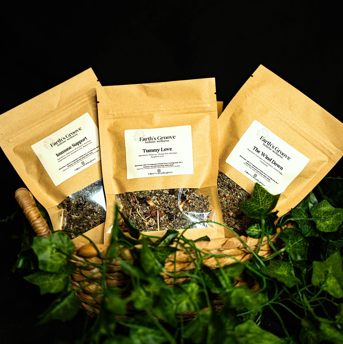 Soothe & Sip Sampler Set | Herbal Tea Blend Sampler