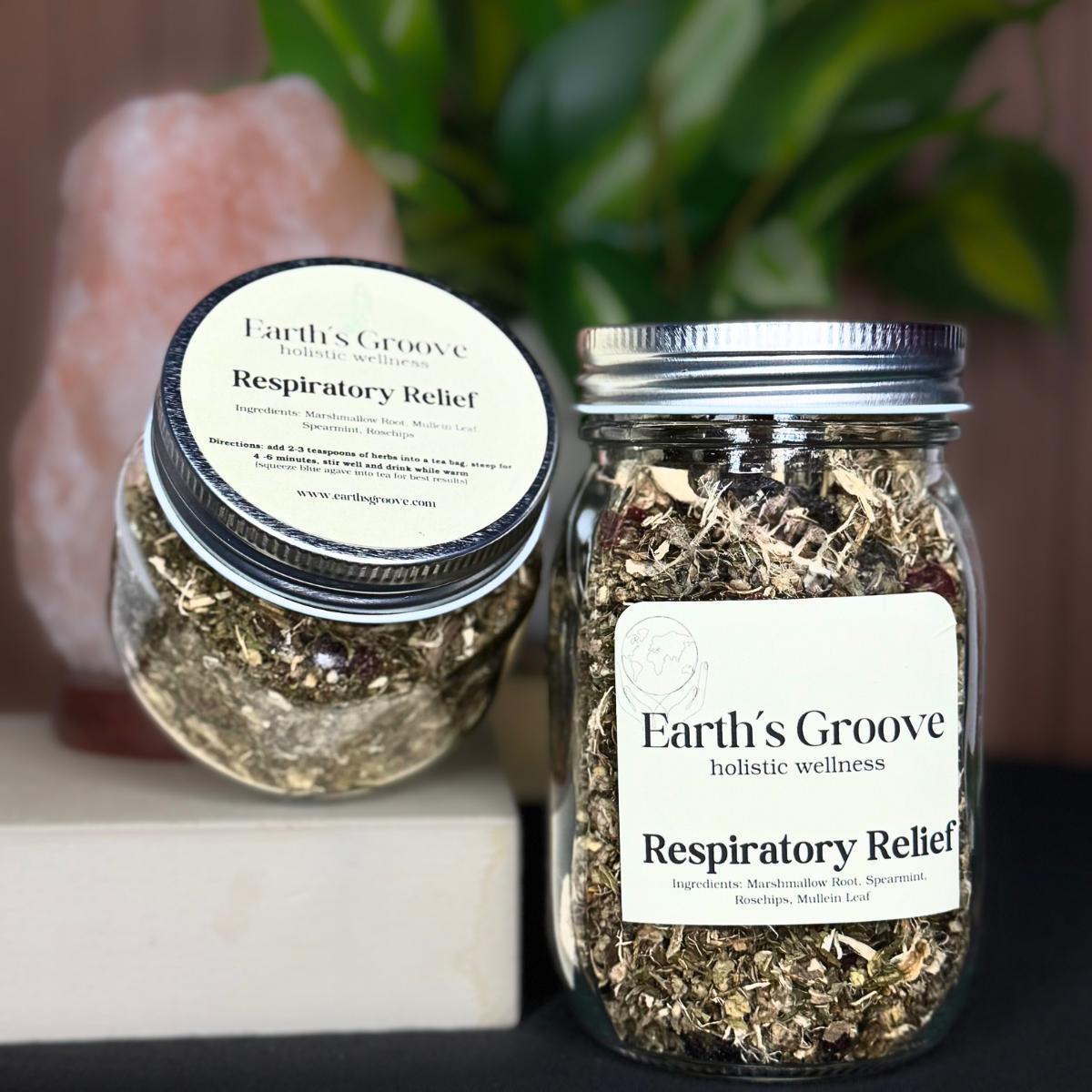 Respiratory Relief | Herbal Tea Blend with Spearmint & Marshmallow Root