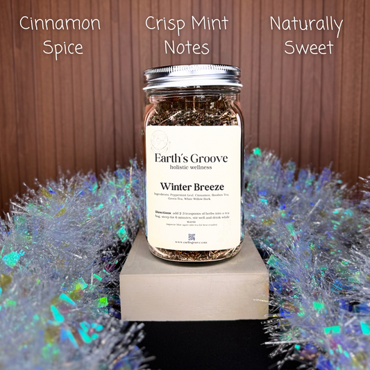 Winter Breeze | Herbal Tea Blend with Rooibos Tea & Peppermint Leaf