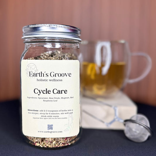 Cycle Care | Herbal Tea Blend with Mugwort & Rose Petals